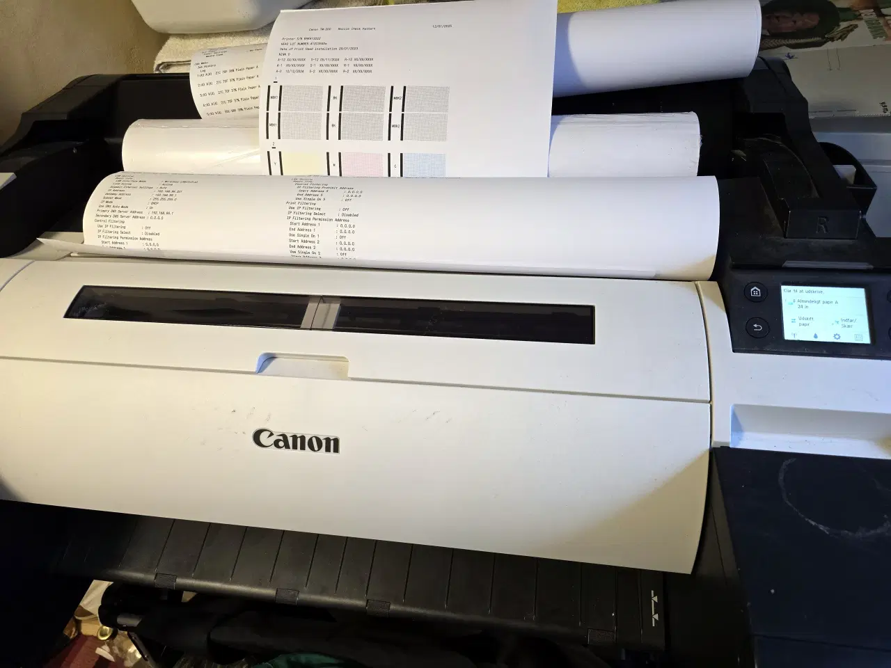 Billede 1 - Canon imagePROGRAF TM-200 24" storformatprinter