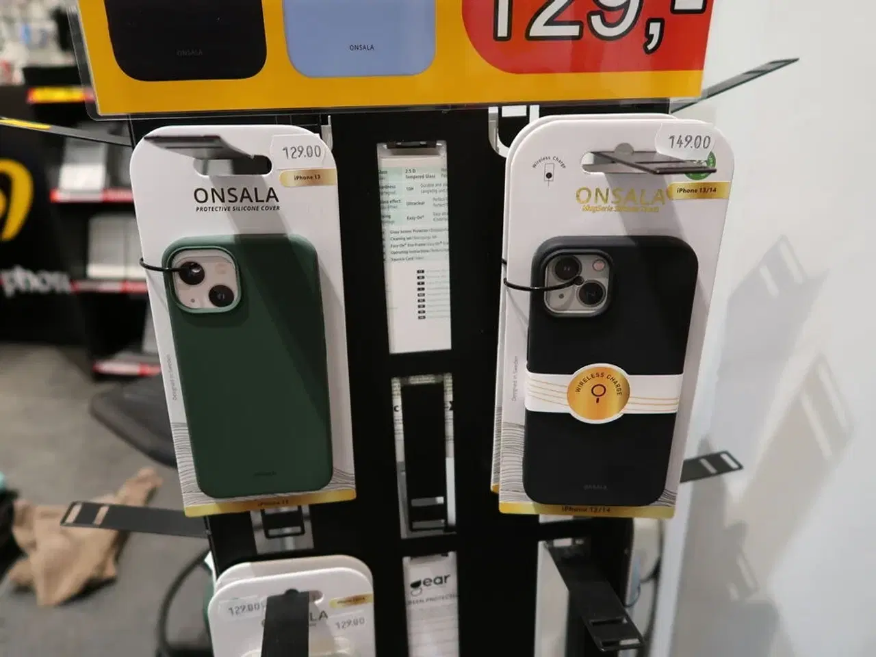 Billede 2 - Stativ med mobilcovers ONSALA, samt skærmbeskyttelse