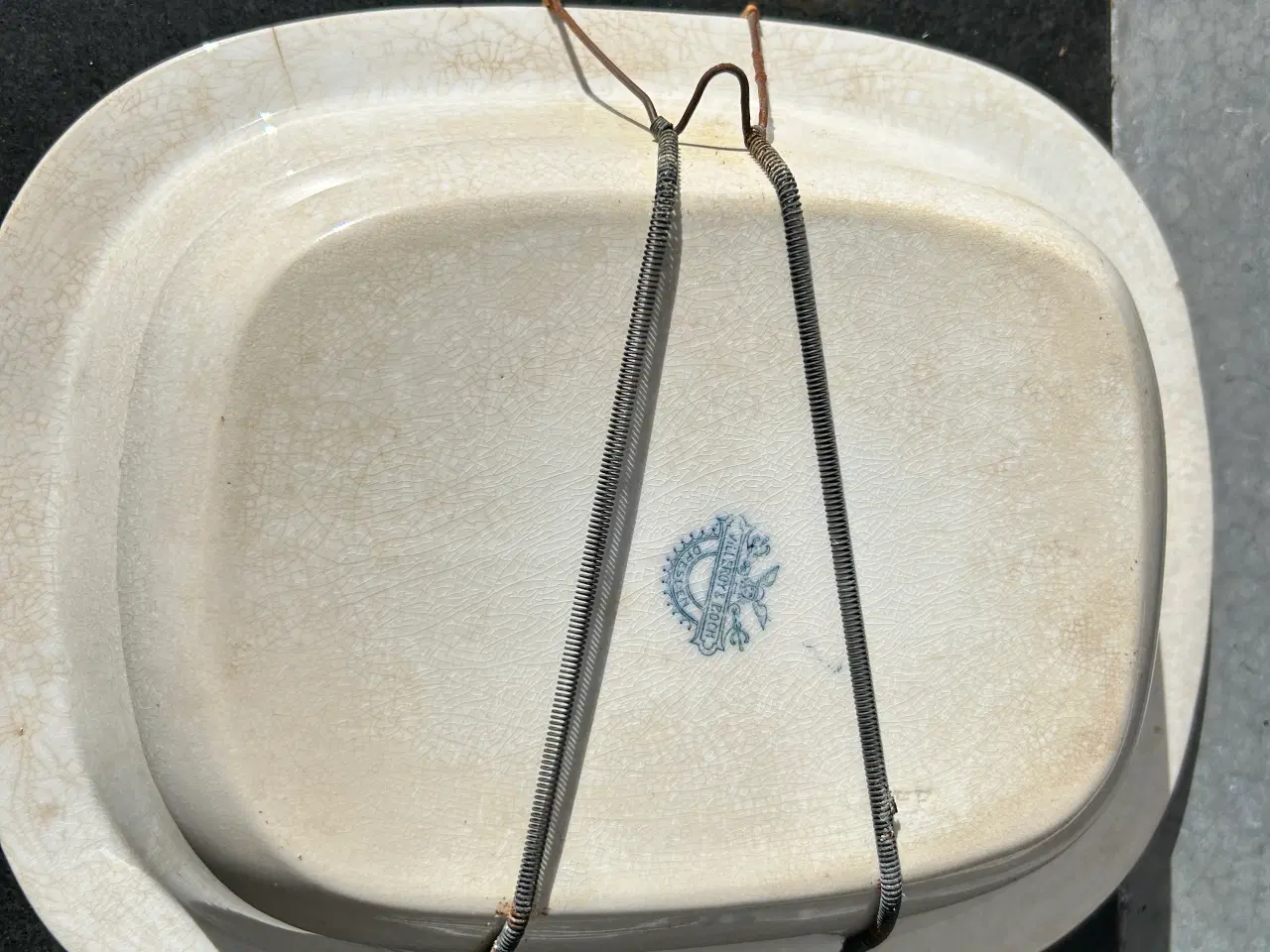 Billede 2 - Muselmalet diverse fad og tallerkener