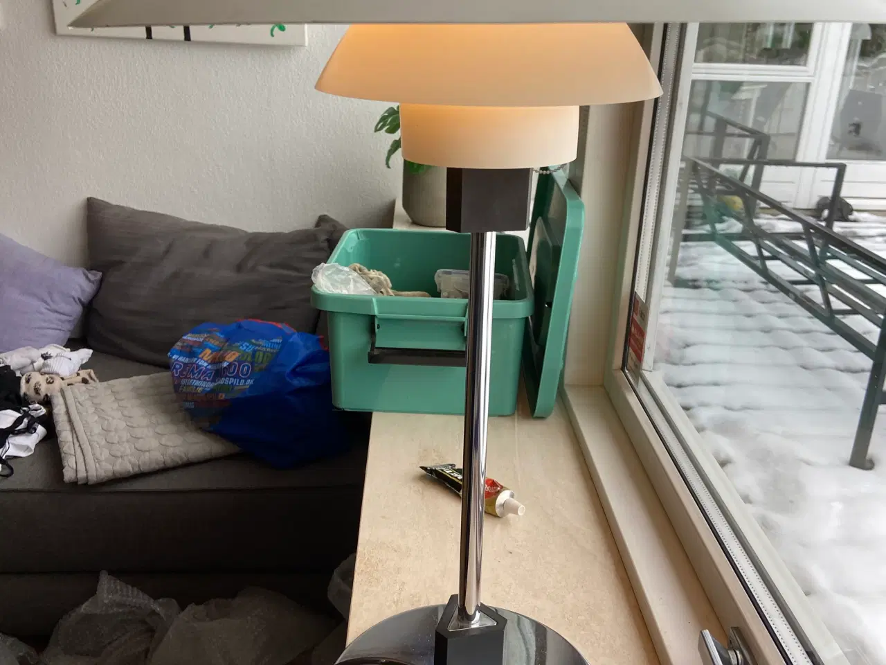 Billede 12 - 2 stykker. Louis Poulsen 4/3 Bordlampe