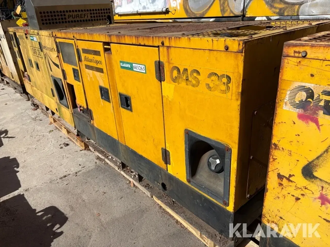 Billede 1 - Generator Atlas Copco QAS 38 1 styk