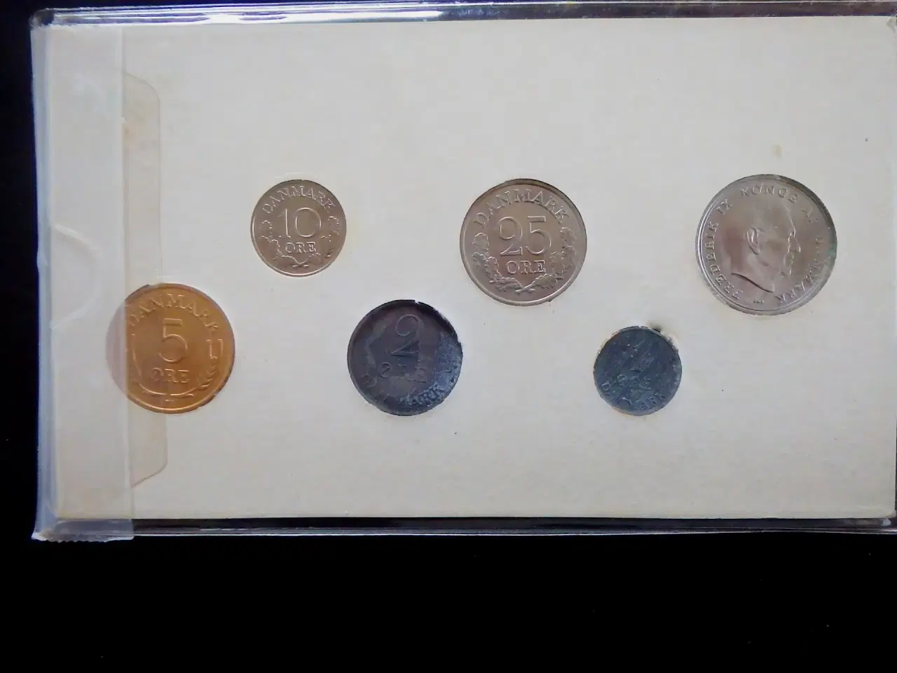 Billede 3 - 1964 Danmark ucirkuleret møntsæt til turister