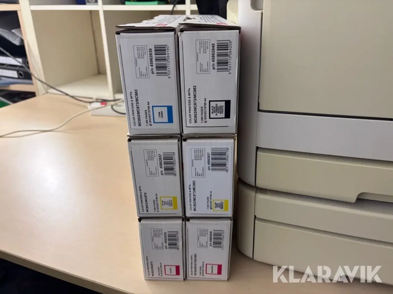 Billede 3 - Farve multifunktions Laserprinter OKI MC853