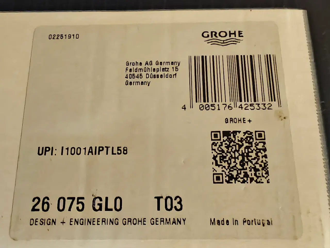 Billede 2 - Brusesæt, messing, Grohe 310 . Ubrugt 