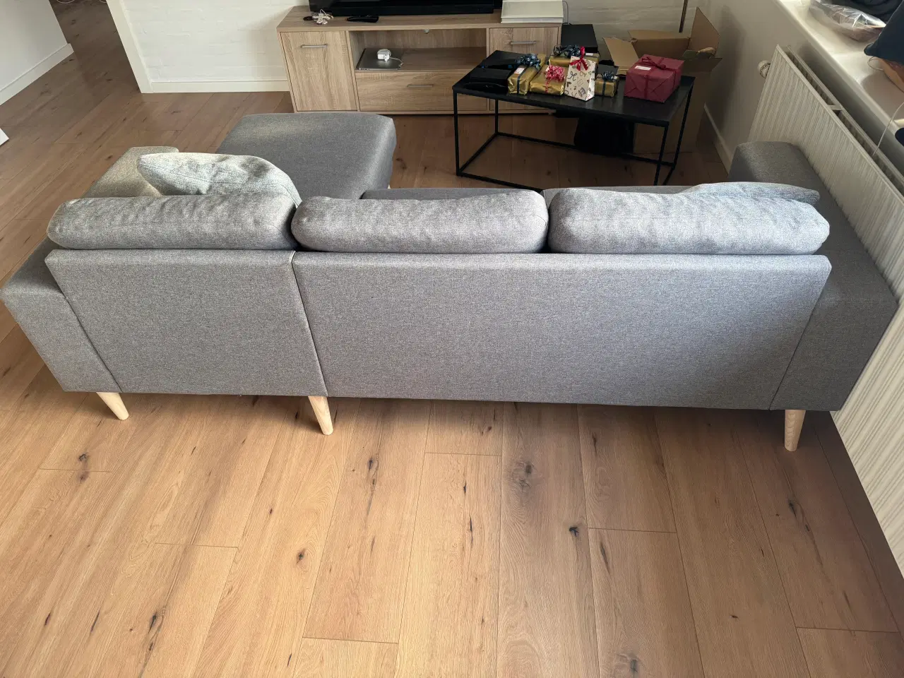 Billede 3 - Fin 3 personers sofa med chaiselong