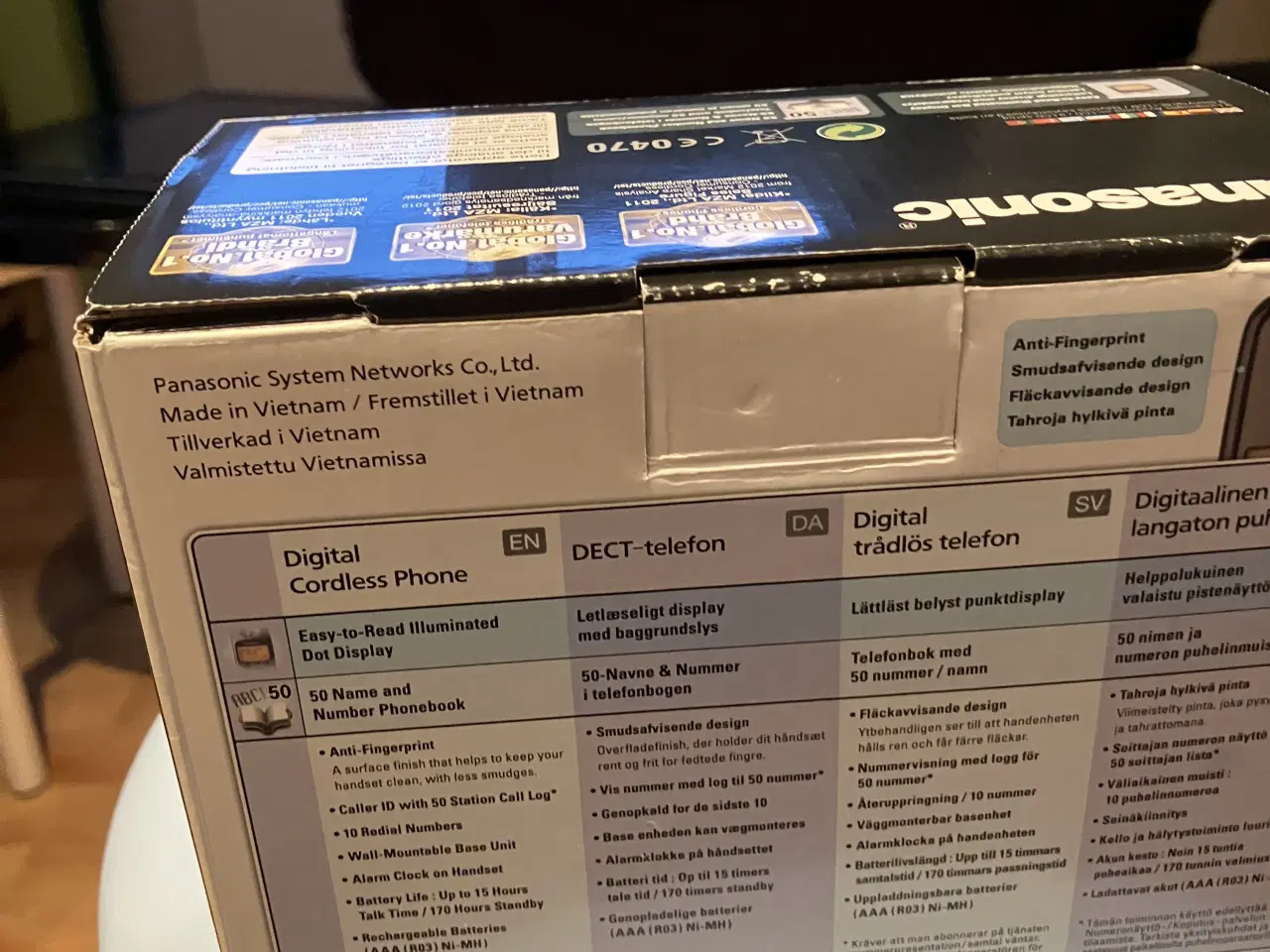 Billede 4 - PANASONIC digital trådløs telefon