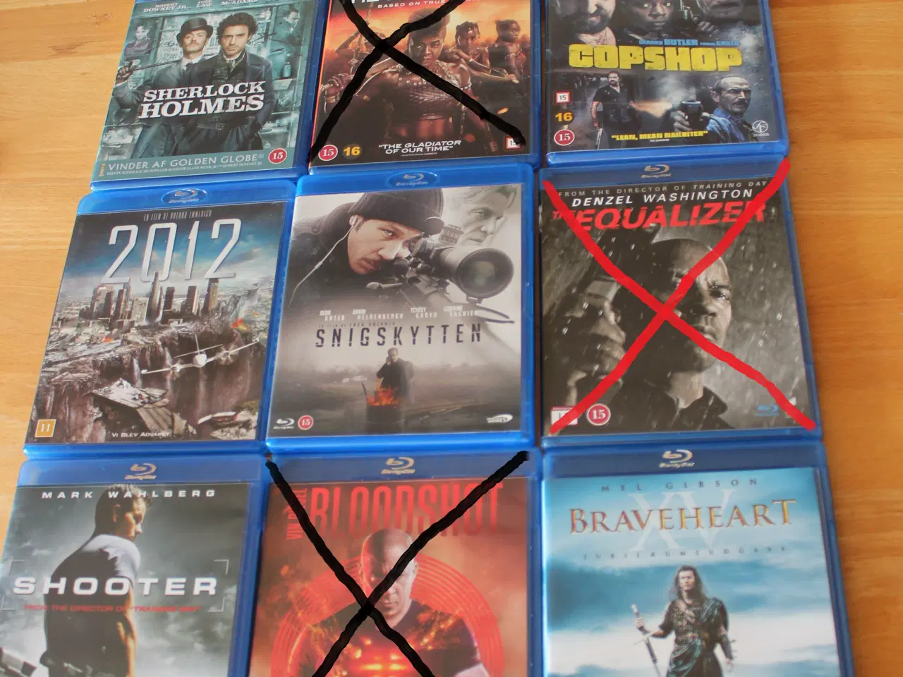 Billede 1 - 7 blandede blu-ray action