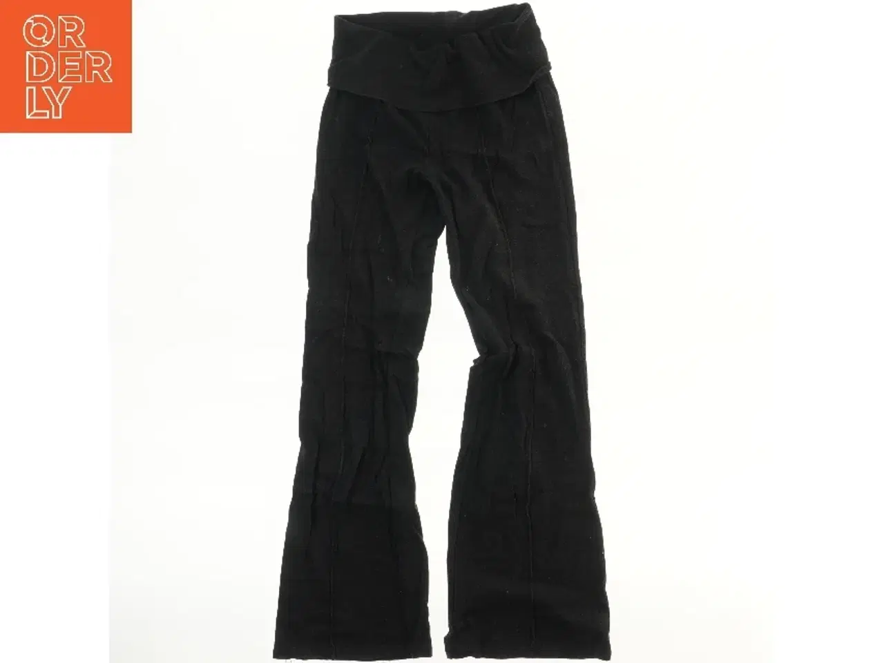 Billede 1 - Sorte bukser med høj talje fra H&M (str. 146)