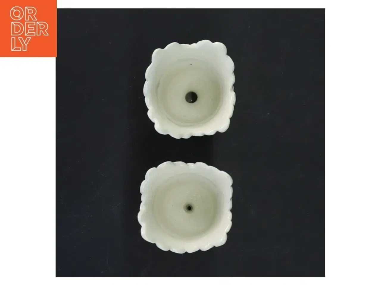 Billede 4 - Italienske Hvide Æggebægre (str. 10 cm)