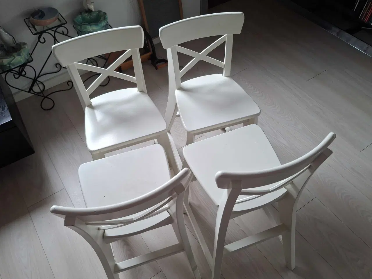 Billede 1 - 4 stk. IKEA INGOLF juniorstole 