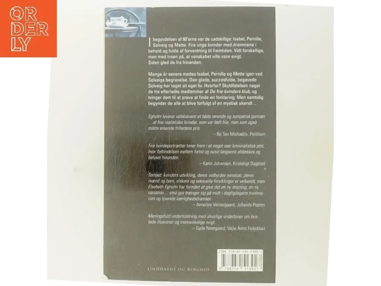 Billede 3 - De frie kvinders klub af Elsebeth Egholm (Bog)
