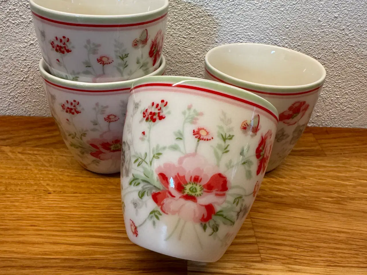 Billede 3 - Greengate Latte cup Meadow white