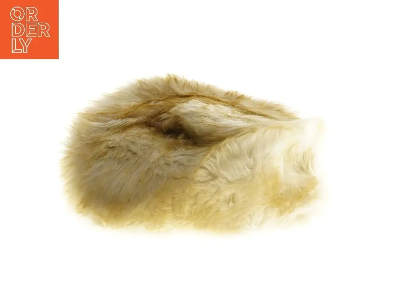 Billede 2 - Rund pelsbeklædt seat pad (str. Ø 25 cm)