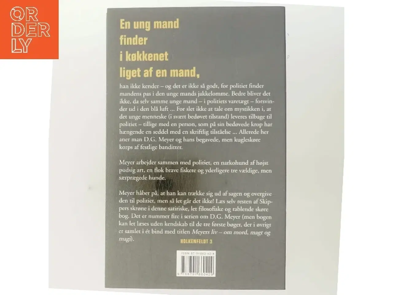 Billede 3 - Meyer og det umulige mord : en "krimi-skrøne" af Mogens Frohn Nielsen (Bog)