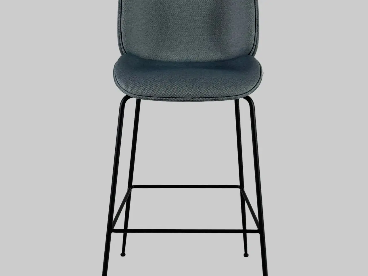 Billede 3 - GUBI Beetle Barstol – Grå/Sort Stel SH 80