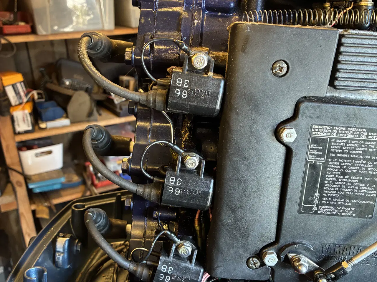 Billede 5 - Påhængsmotor 50 hk yamaha