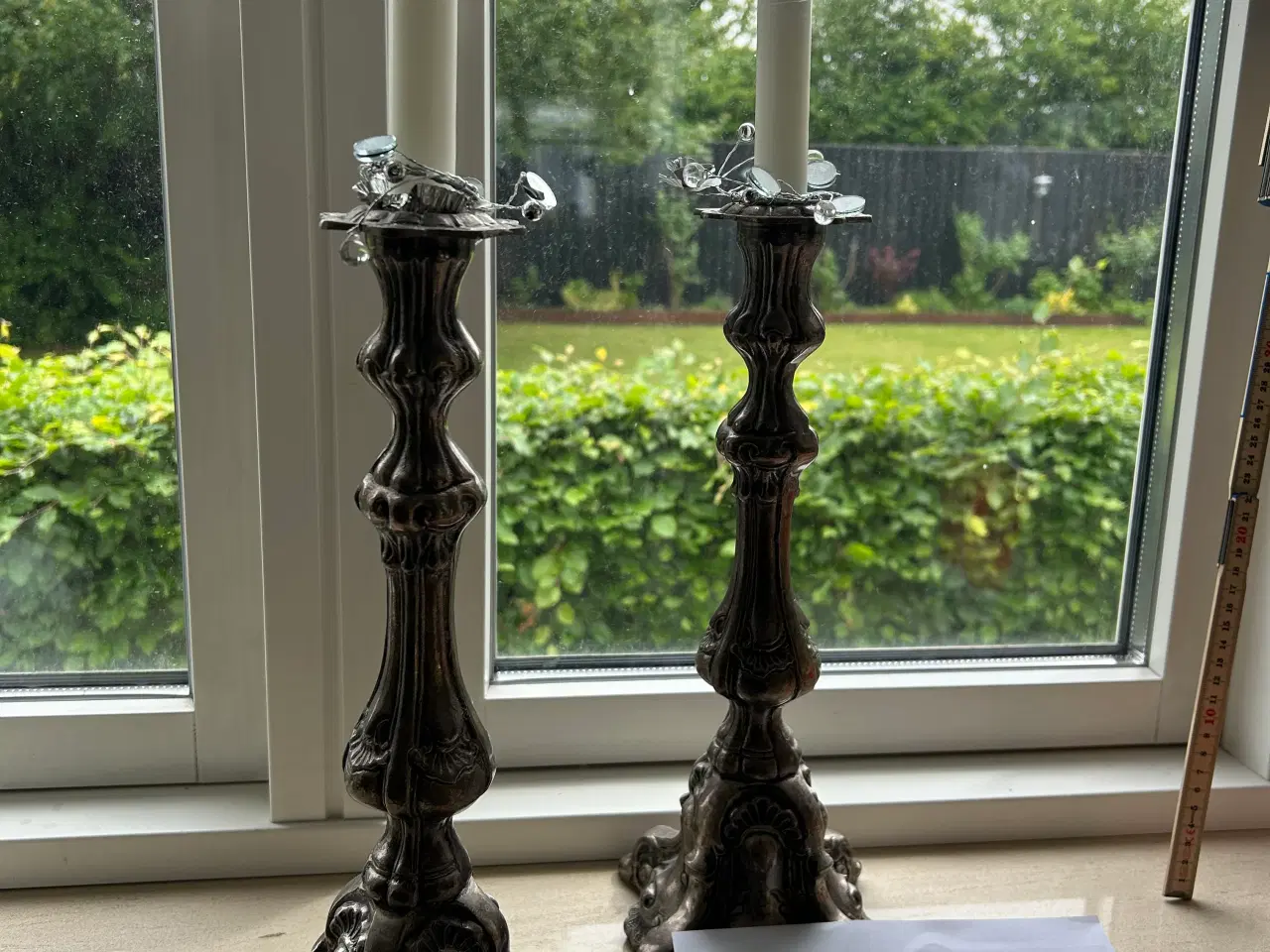 Billede 4 - Lysestager  37cm høje