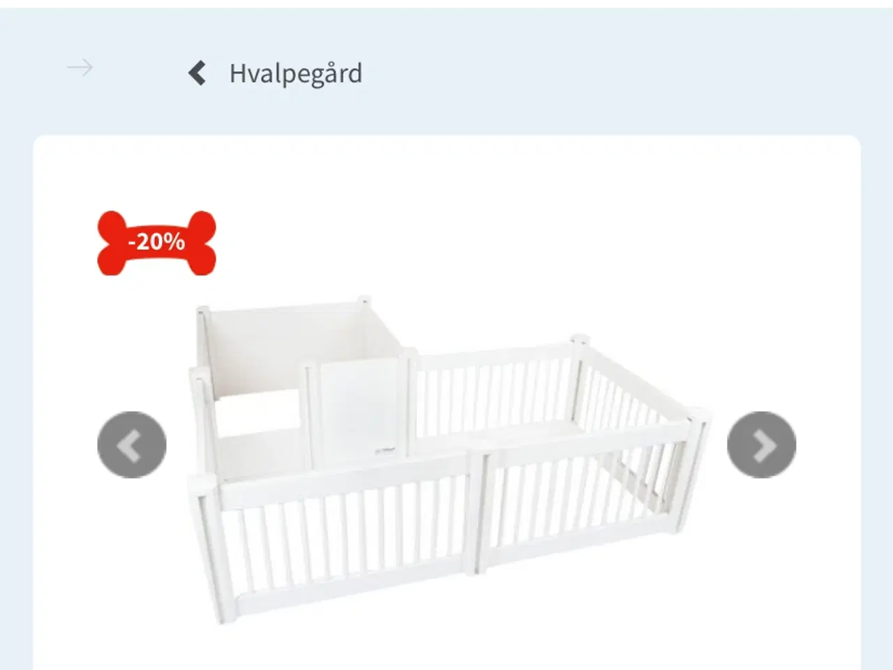 Billede 1 - Fødekasse med løbegård