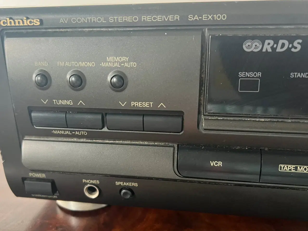 Billede 3 - TECHNICS AV stereo-receiver SA-EX100 2x100 watt!