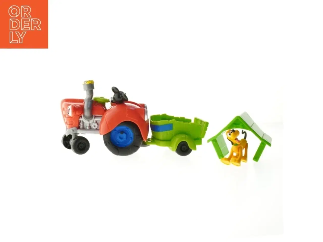 Billede 4 - Disney Junior Mickeys klubhus traktor med figurer