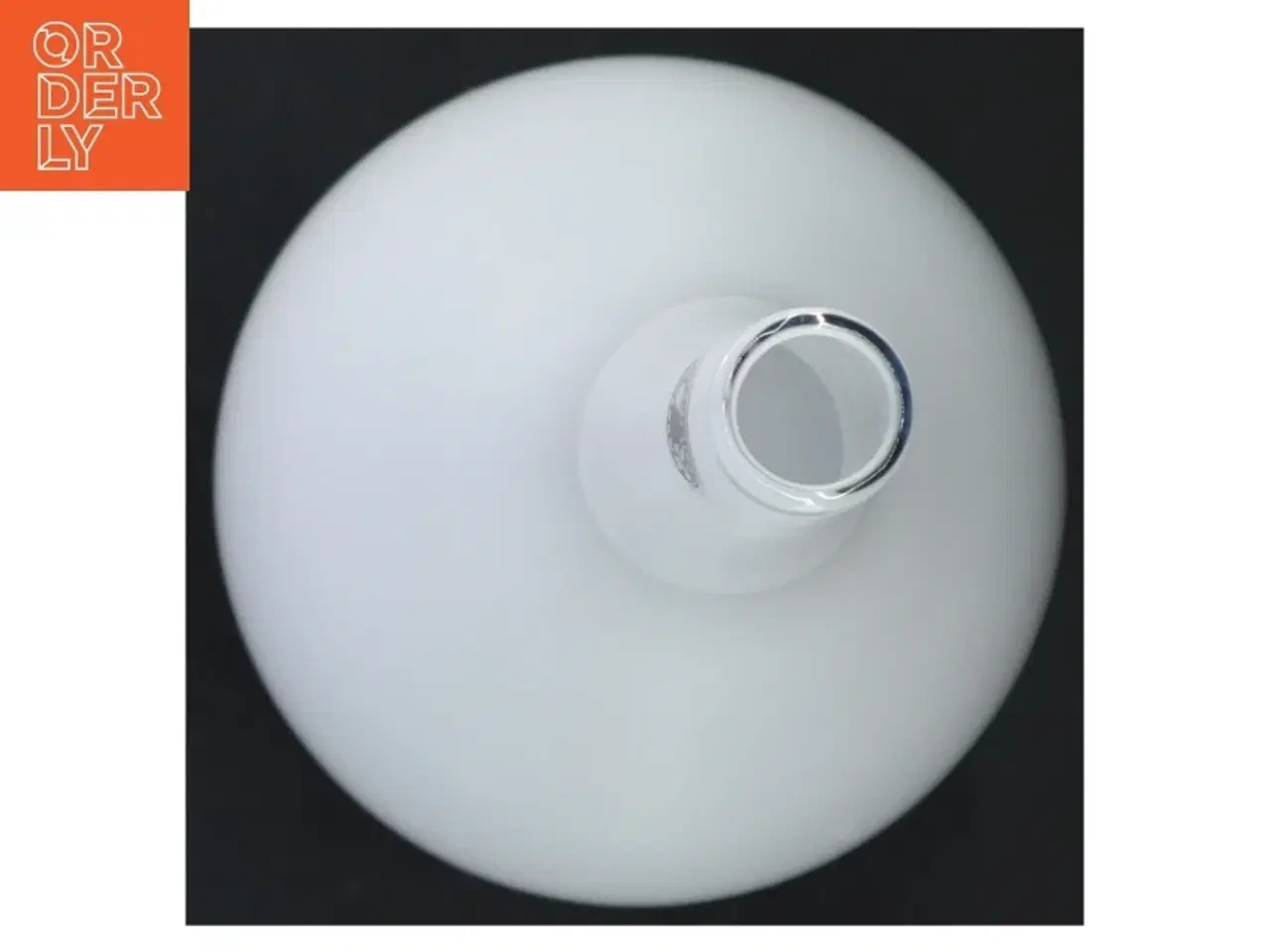 Billede 3 - Hvid vase (str. 32 x ø 12 cm)