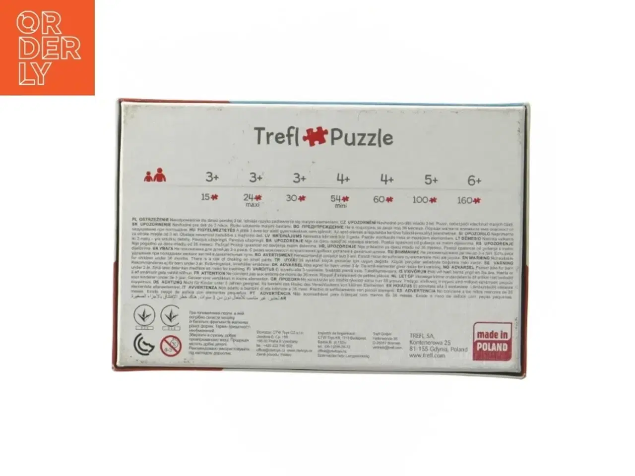 Billede 3 - Peppa Pig puslespil 60 brikker fra Trefl (str. 60 brikker)