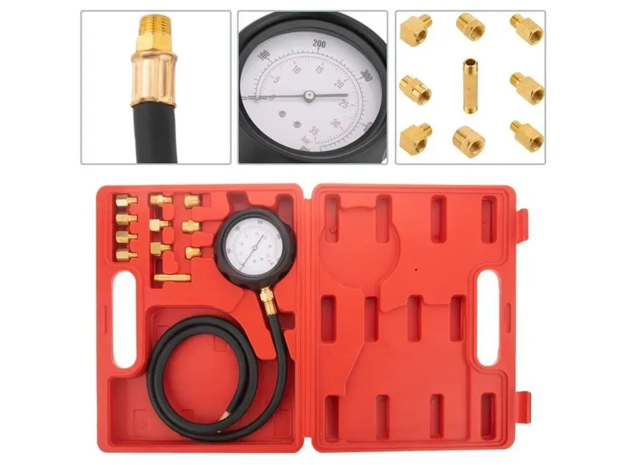 Billede 1 - Olietryk tester 0-500 PSI/35 Bar.