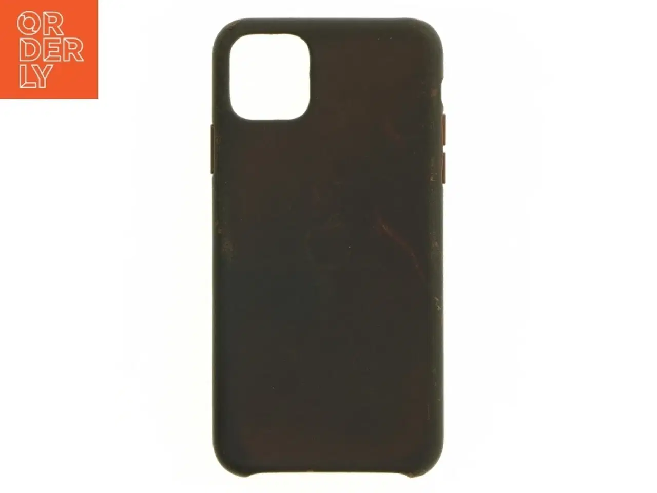 Billede 1 - Læder cover til iPhone fra Apple (str. 16 x 8,5 cm)