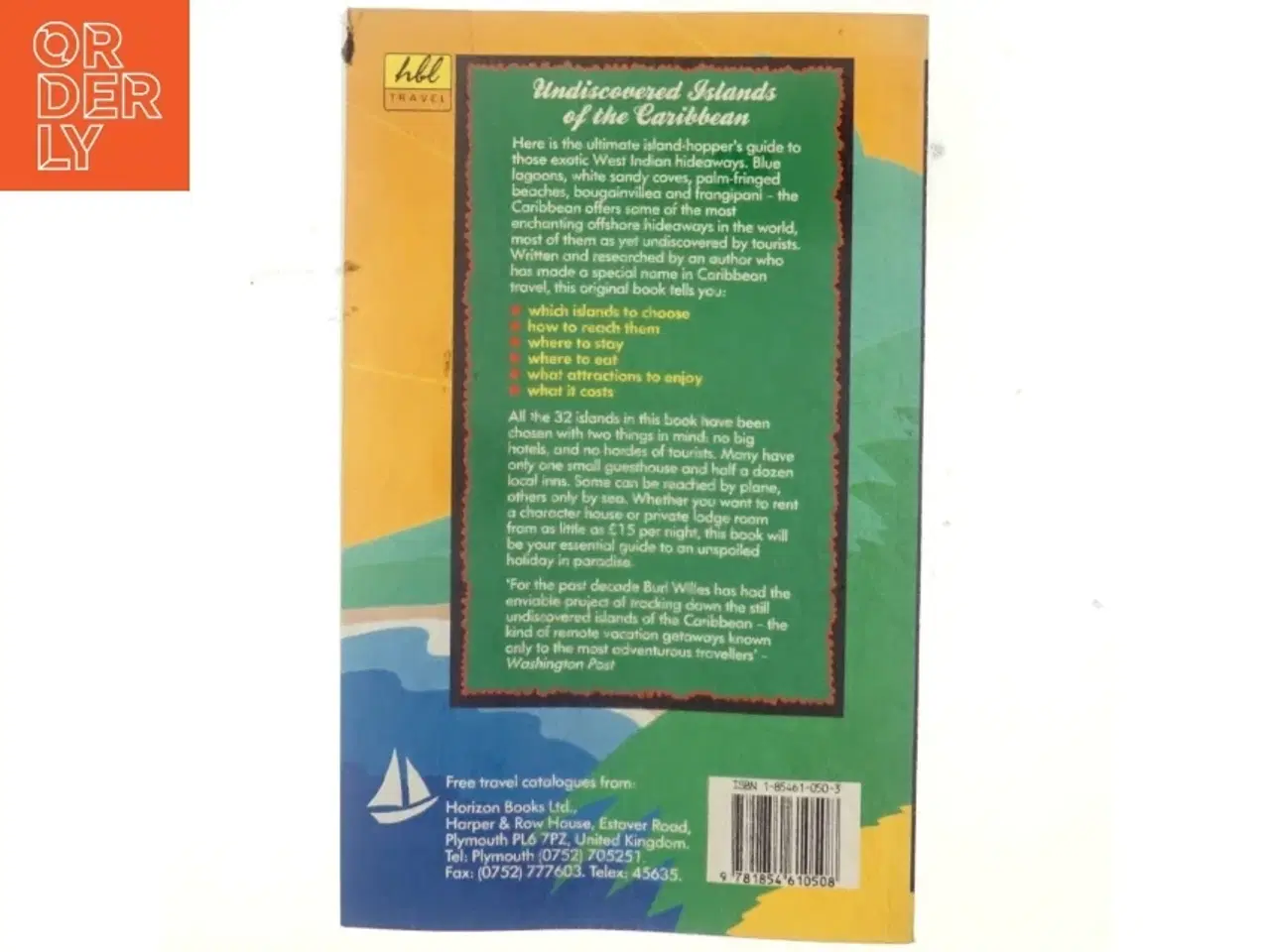 Billede 3 - Undiscovered islands of the Caribbean af Burl Willes (Bog)