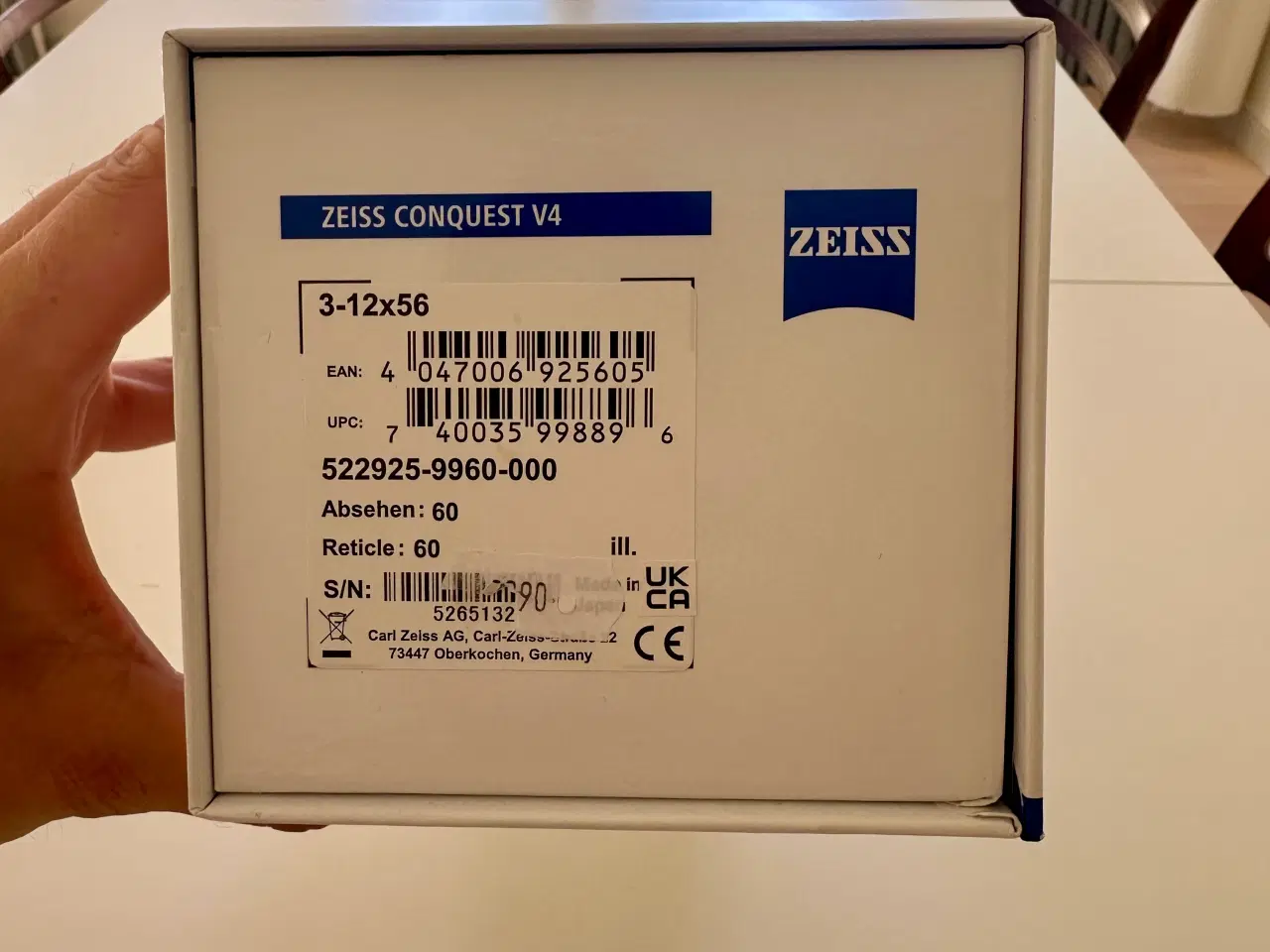 Billede 5 - Zeiss Conquest V4 3-12x56 ASV 