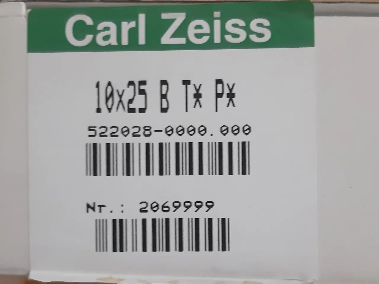 Billede 3 - Zeiss 10x25 B T*P* Kikkert