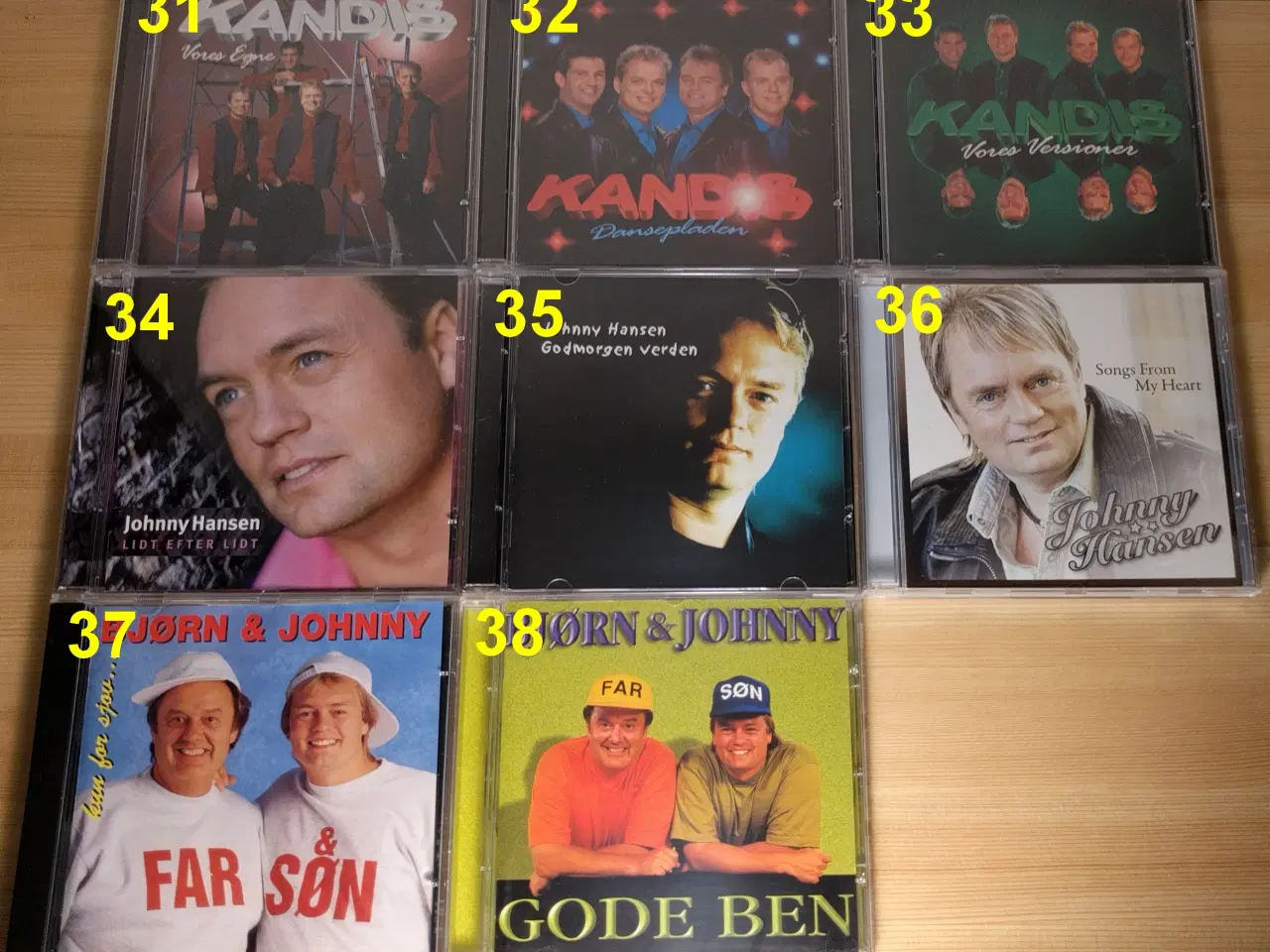 Billede 4 - Kandis CD'er / DVD: 35 Titler