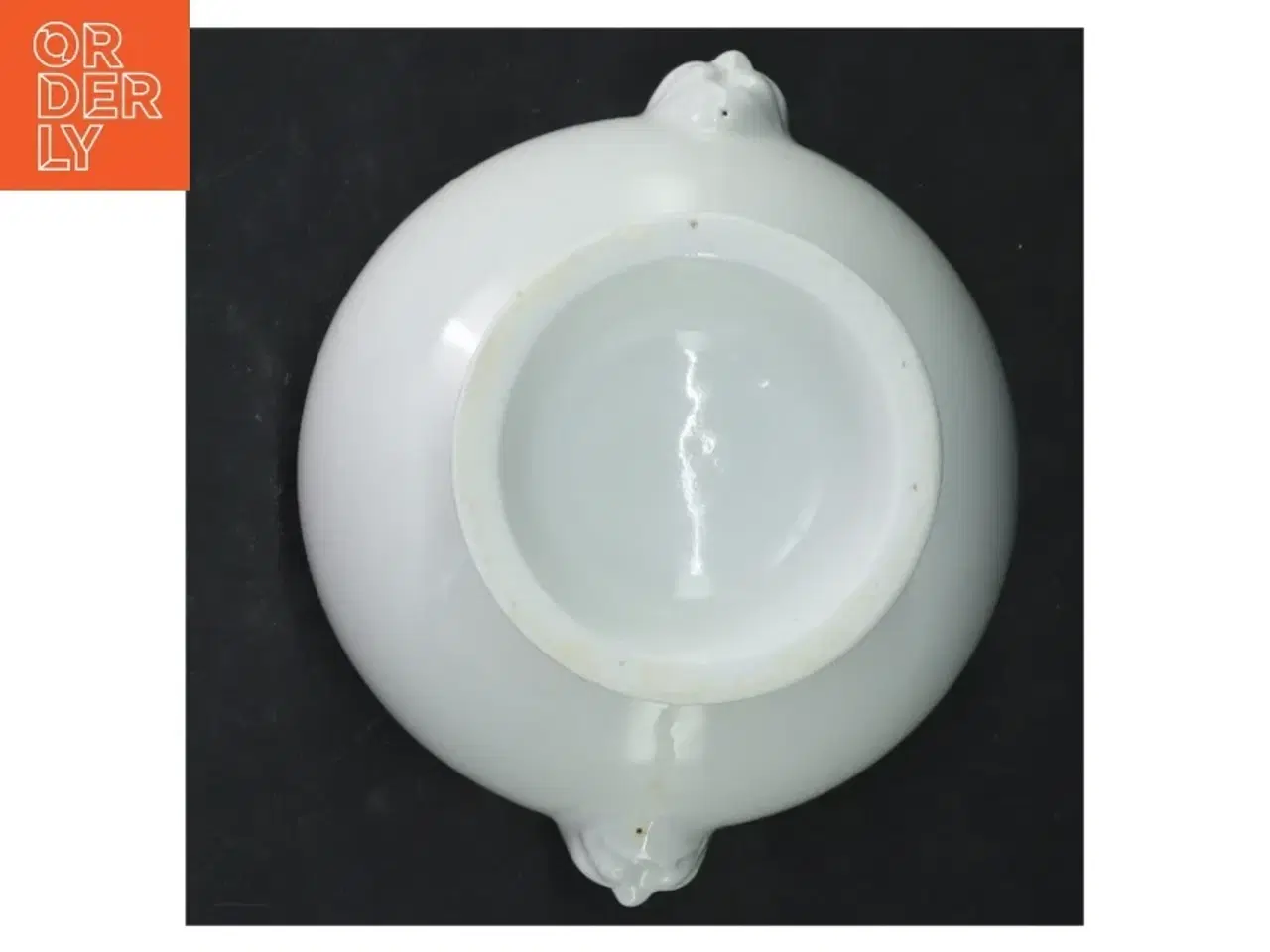 Billede 3 - Sæt med 4 hvide suppeskåle (str. Ø. 11 cm. 4 styk)