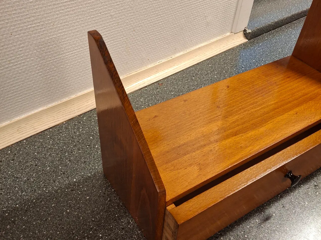 Billede 3 - Sengebord I teak 