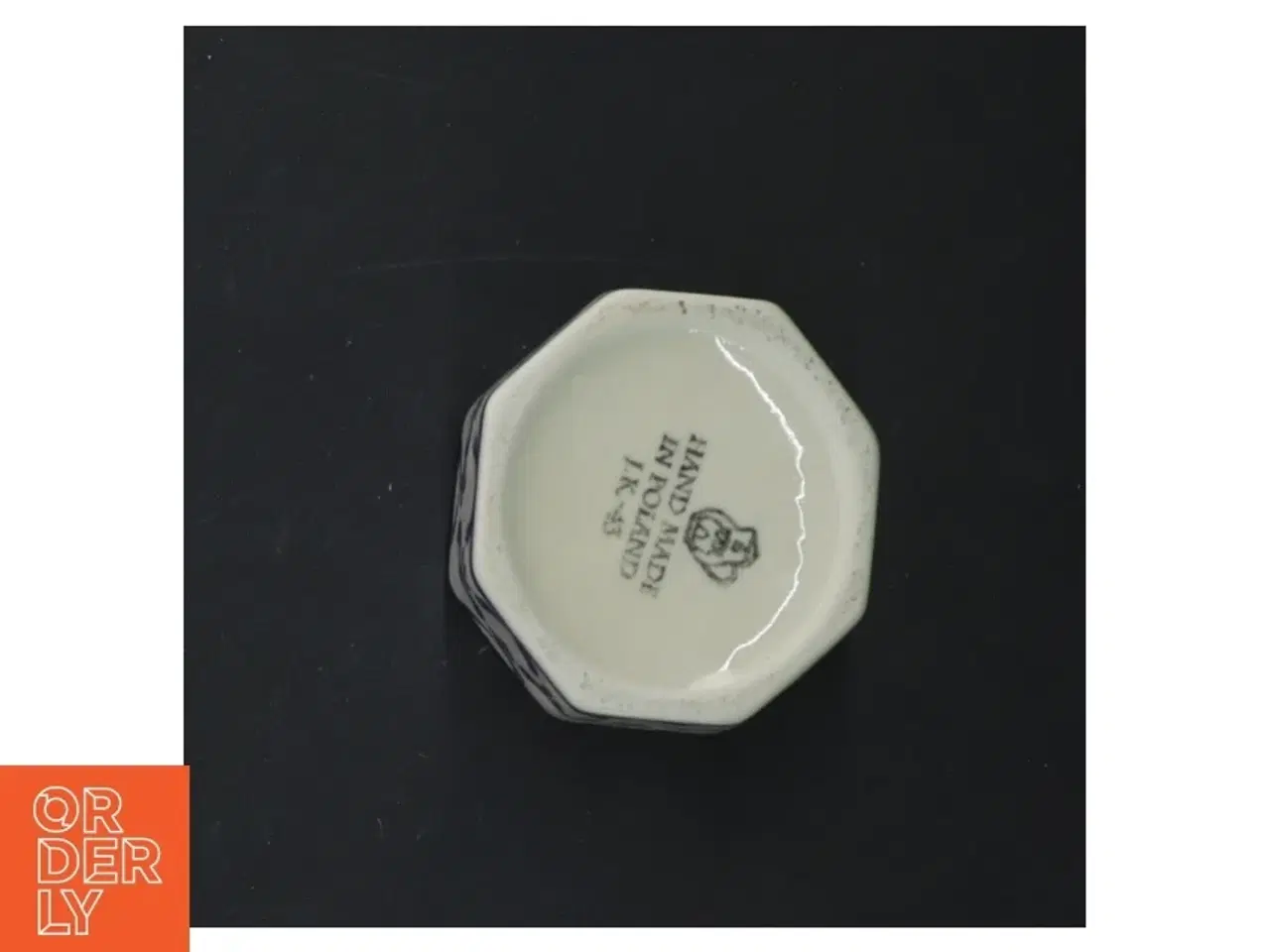 Billede 3 - Porcelænsbeholder med låg (str. Ø 7 cm)
