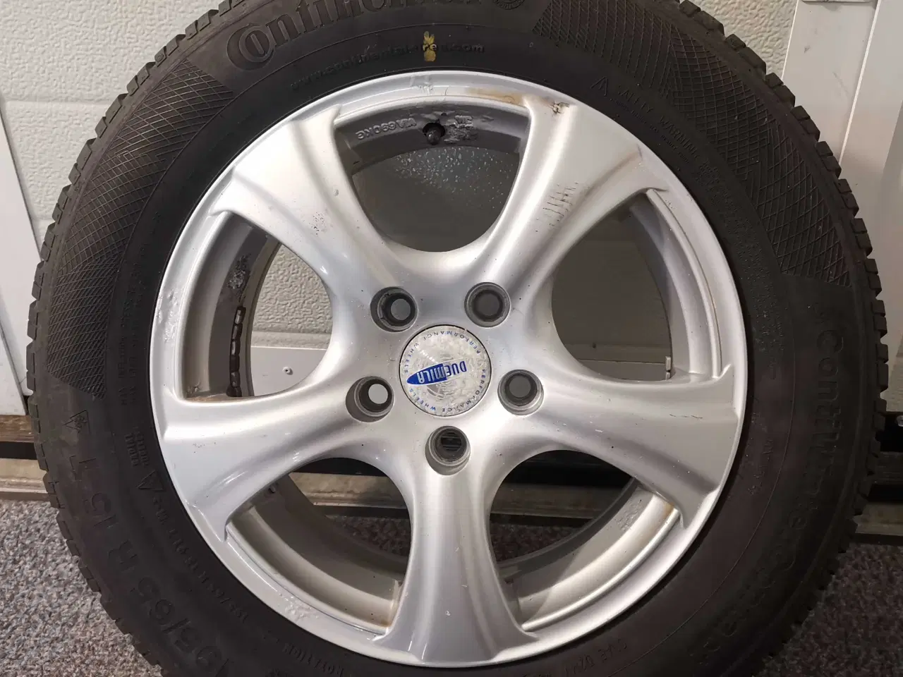 Billede 1 - Vinterdæk på alufælge, 4 stk