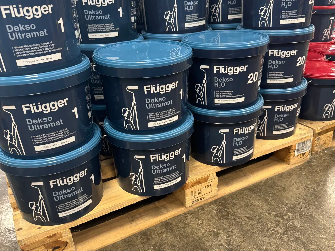 Billede 3 - Flügger Maling, væg facade 