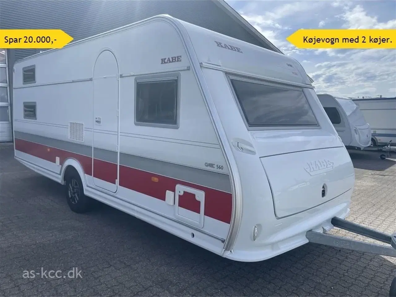 Billede 1 - 2020 - Kabe Classic 560 GLE KS B14   Kabe Classic 560 GLE KS B 14  dobbeltseng og køjer