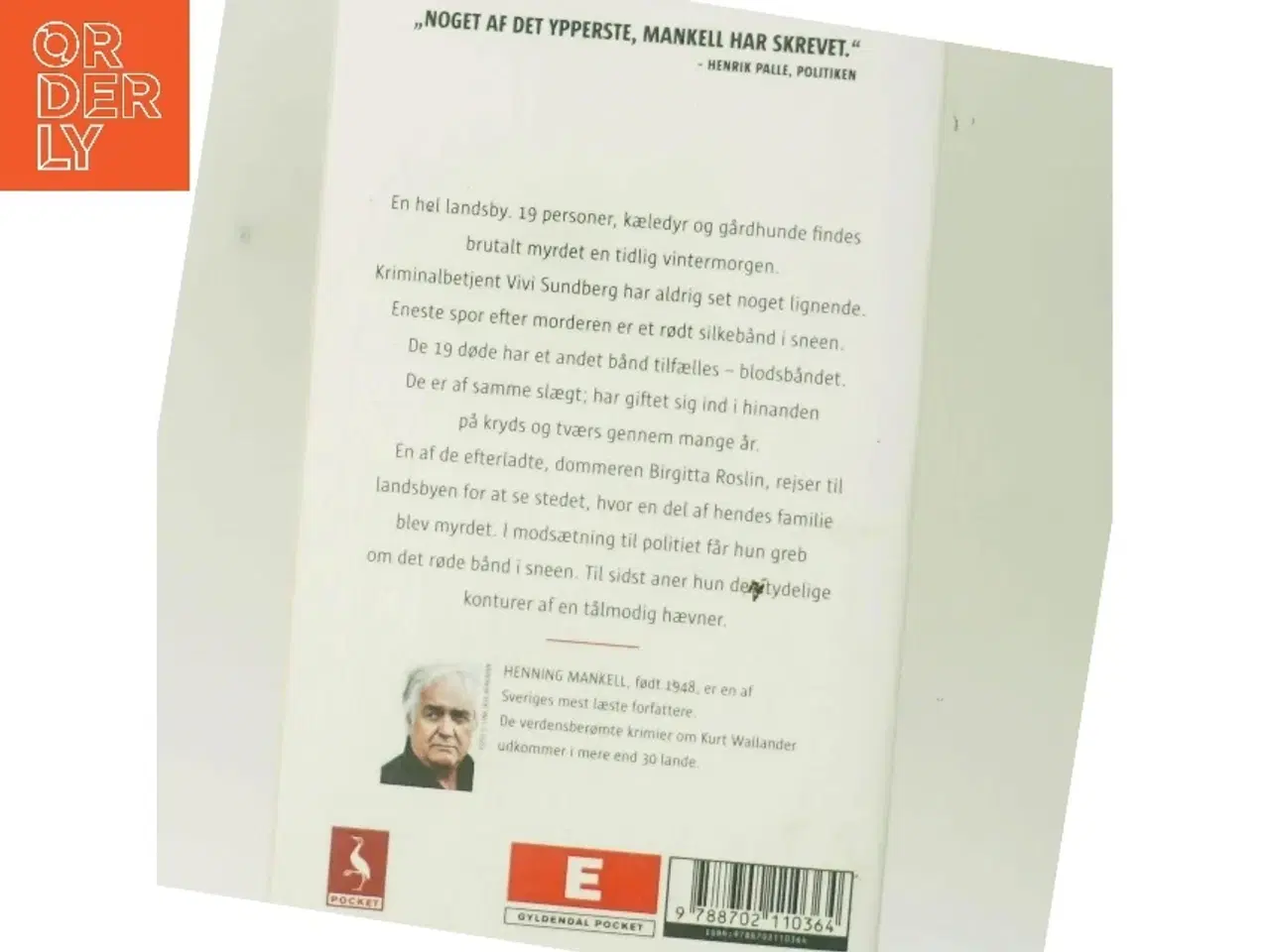 Billede 3 - Kineseren af Henning Mankell (Bog)