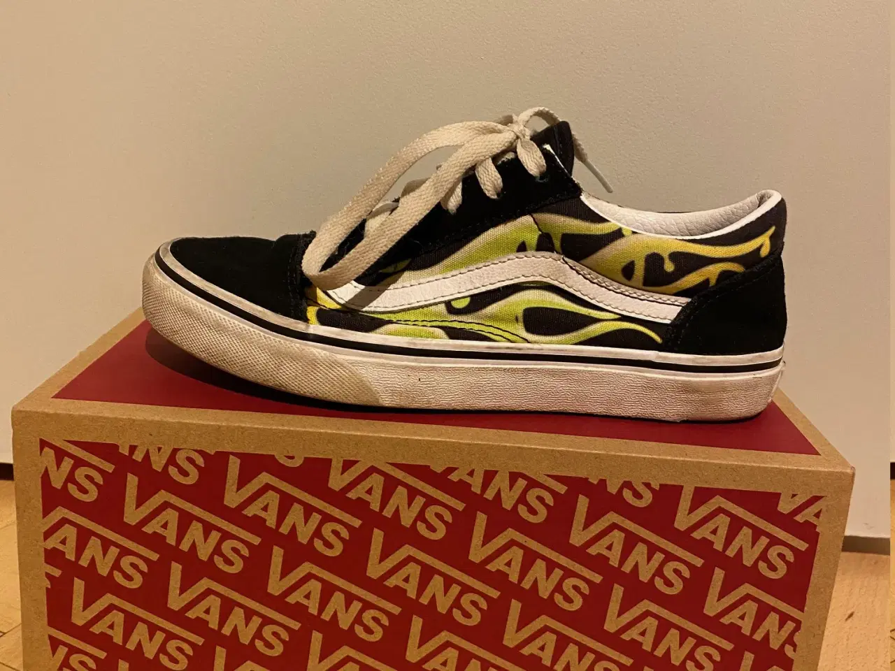 Billede 4 - VANS sneakers Old Skool  Slime Flame str. 35 m/k