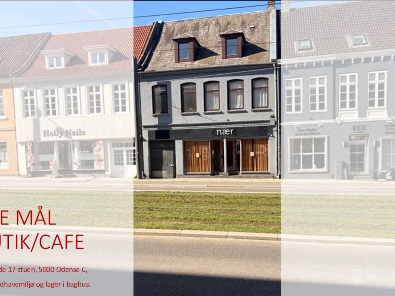 Billede 1 - Attraktiv Cafe / Butikslokale centralt i Odense Albanigade til LEJE