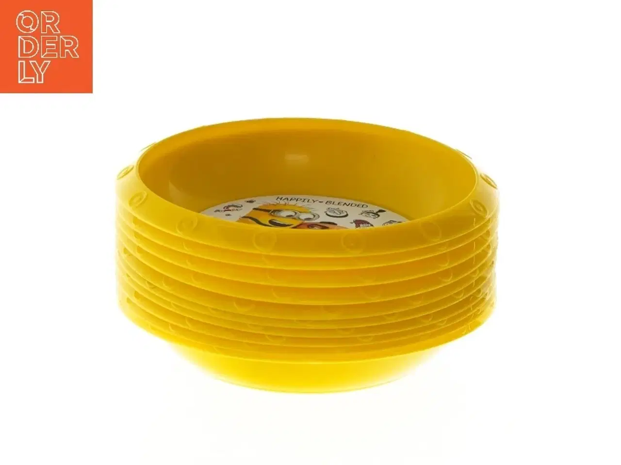 Billede 1 - Børneskåle med minions design (str. Ø 16,5 cm)