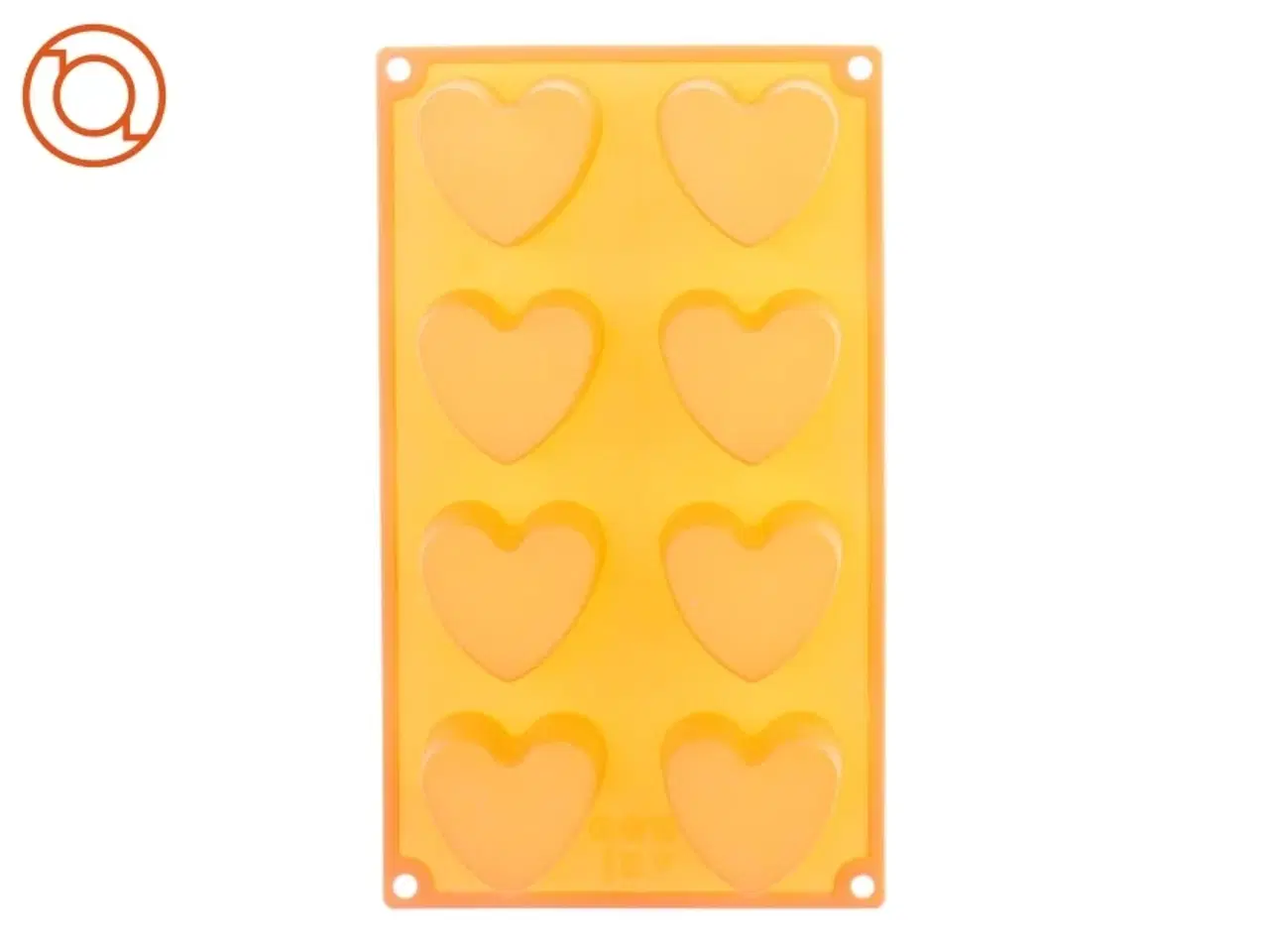 Billede 2 - Hjerte forme i silikone (str. 29 x 17 cm)