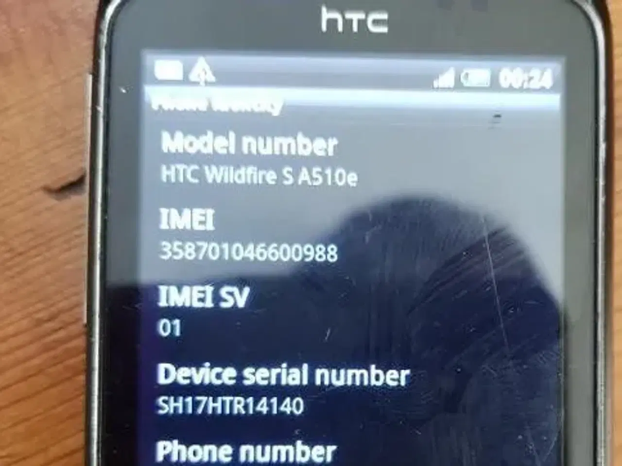 Billede 3 - hTC Wildfire S A510e smartphone med 3,2" skærm