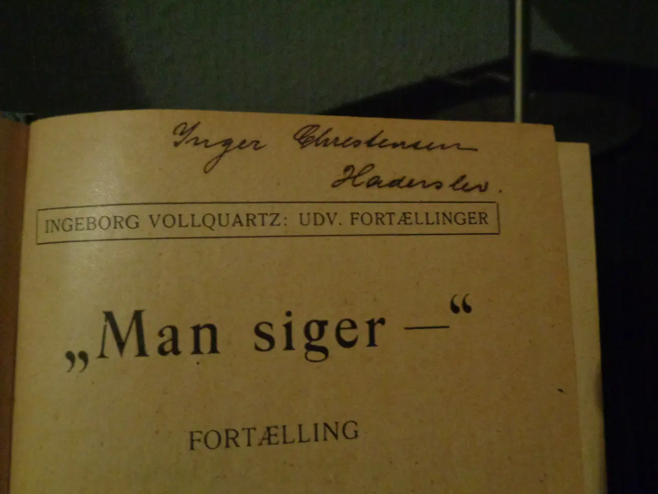 Billede 7 - Udvalgte fortællinger af Ingeborg Vollquartz