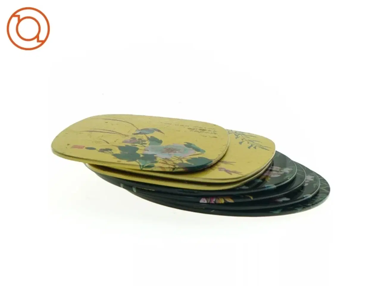 Billede 4 - Dekorative asiatiske bordskånere (str. Ø 20 cm)