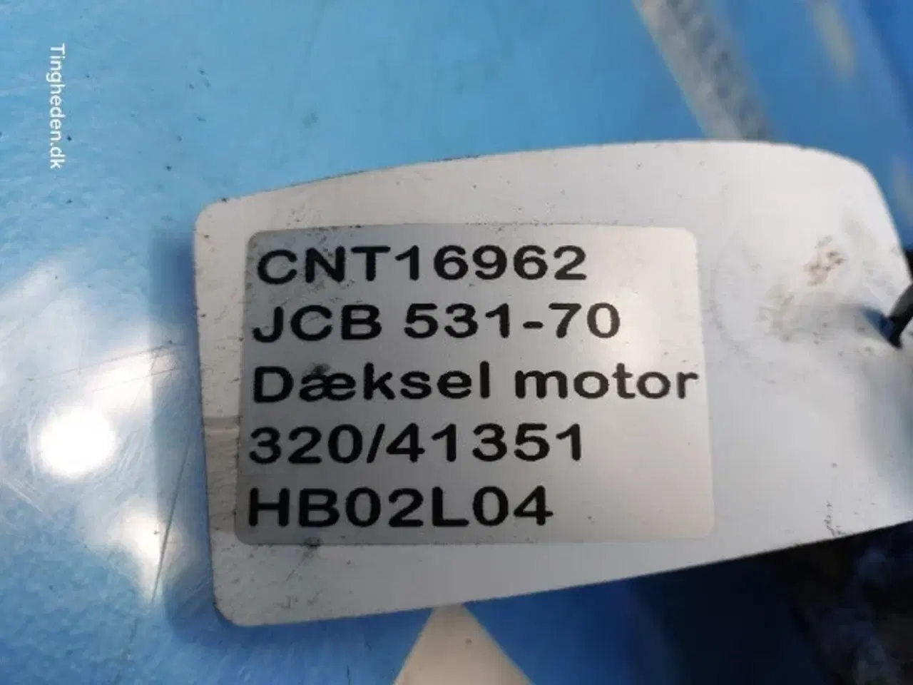 Billede 18 - JCB 531-70 Dæksel Motor 320/41351