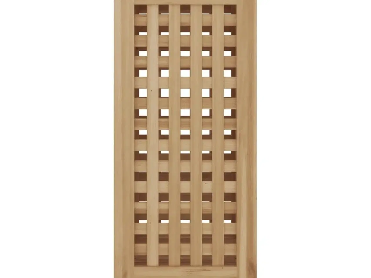 Billede 5 - Vasketøjskurv 35x25x60 cm massivt teaktræ