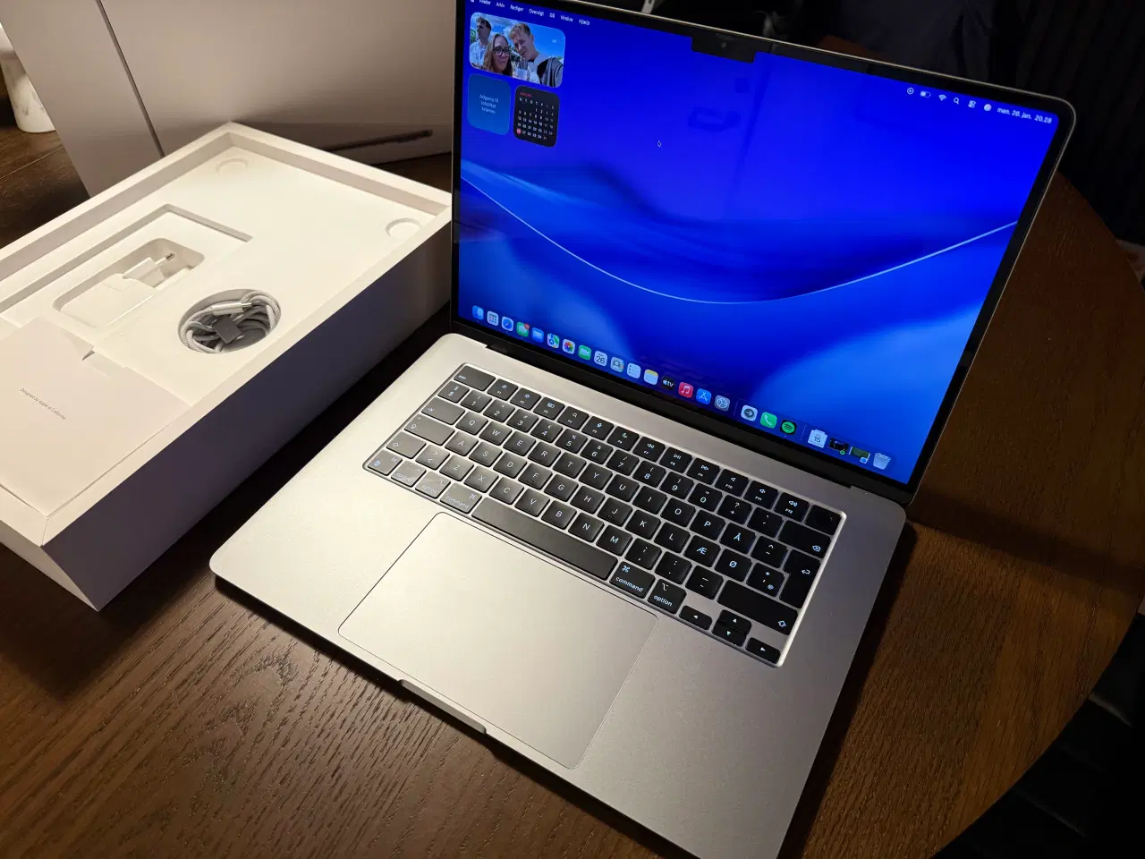 Billede 1 - MacBook Air 15” M3 8/256 GB 2024 100% BATTERI