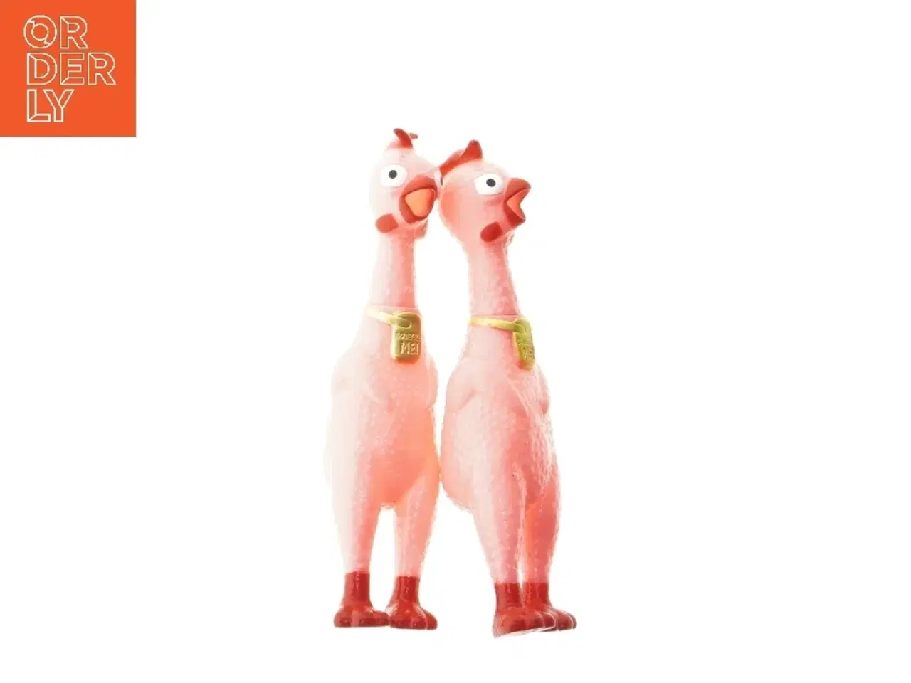 Billede 1 - Gummi kylling legetøj (str. 17 cm)